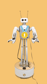 Proud Number 1 GIF by pollenrobotics