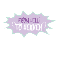 heaven inferno Sticker by ANA MARIA SAAD