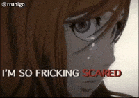 Scared GIF