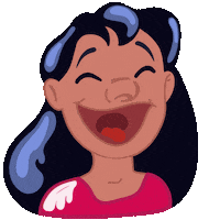 Happy Lilo Sticker