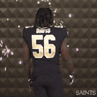 Nfl Go Saints GIF by New Orleans Saints