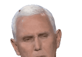 Mike Pence Fly Sticker by GIPHY News