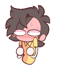 Nervous Sweat Sticker