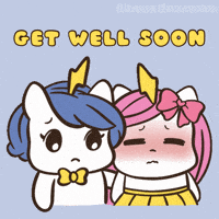 Feel Better Take Care GIF by Brave Unicorn
