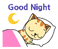 Tired Good Night Sticker by JPedicini