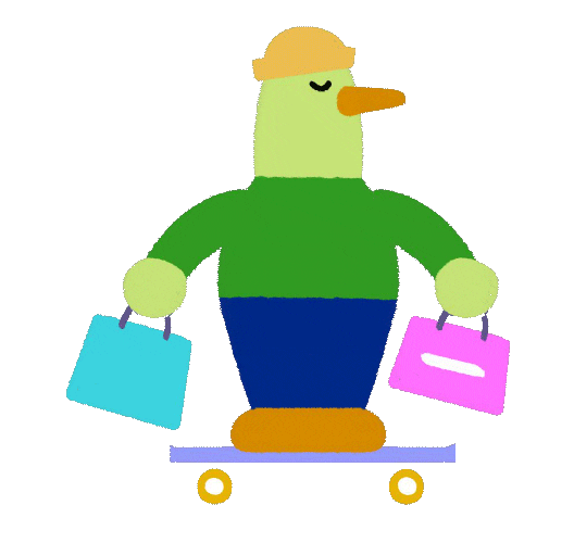 Happy Shopping Sticker by Chromosphere