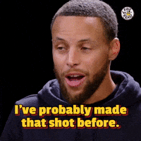 Made that shot before