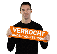 Verkocht Huis Sticker by Van Schuppen Makelaars