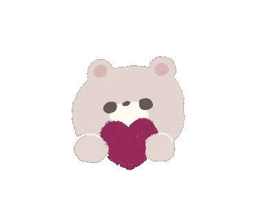 Bear Love Sticker