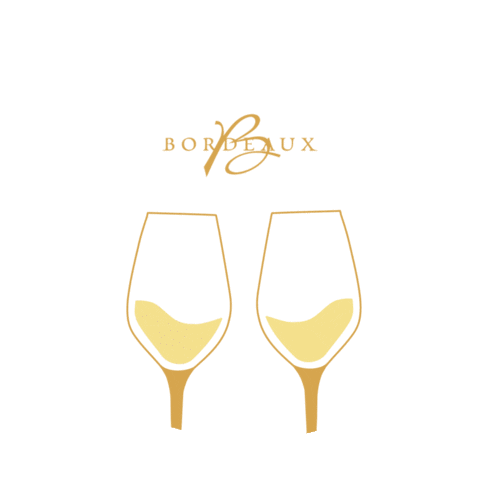 Cheers Wine Sticker by Vins de Bordeaux