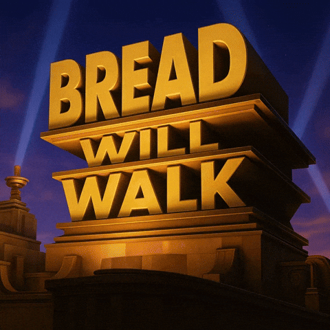 Bread Will Walk GIF by Alex Boya