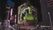 bcnvisuals 3d marvel advertising hulk GIF
