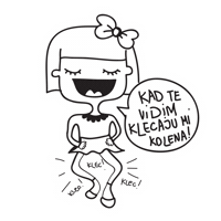 Skrabac love valentine funnyvalentine skrabac Sticker