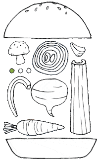 burger vegetables Sticker by Dr. Praeger's Purely Sensible Foods