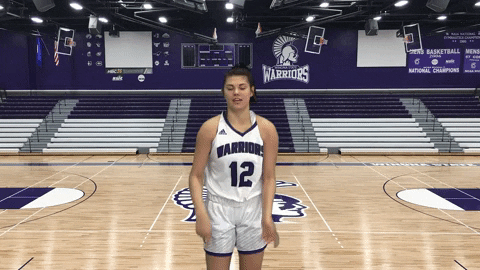 Basketball Warriors GIF by WinonaStateATH