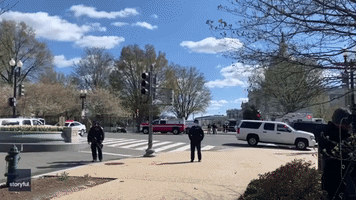 Police Block Off Site of Deadly Capitol Attack