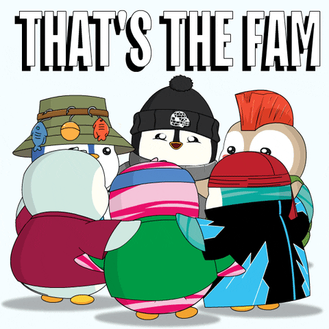 My Family Team GIF by Pudgy Penguins