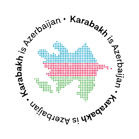 BakuMediaCenter giphyupload azerbaijan qarabag karabakh Sticker