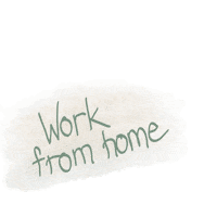 Work From Home Sticker