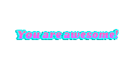 Awesome Sticker by Hello Media