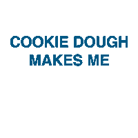 edoughble happy cookies cookie dough cookiedough Sticker