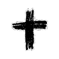 Jesus Cross Sticker by SOLAWuppertal