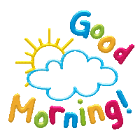 Good Morning Sun Sticker by Beanstalk Singapore
