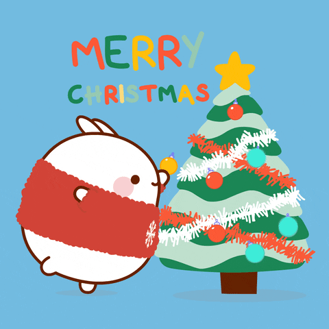 Merry Christmas GIF by Molang