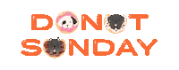 betinagozo donut mastiff happy thoughts betina Sticker