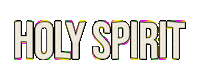 Rainbow Word Sticker