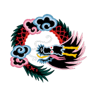 Chinese New Year Art Sticker by kenzo_official