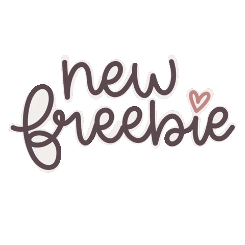 Giveaway Hand Lettered Sticker