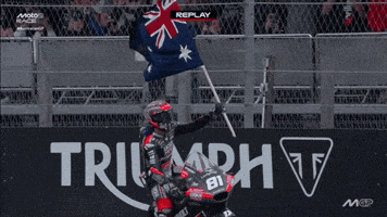 Happy Phillip Island GIF by MotoGP™