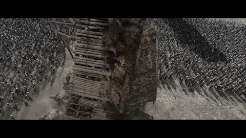 seanballard giphygifmaker army lotr lord of the rings GIF