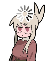 Confused Thinking Sticker