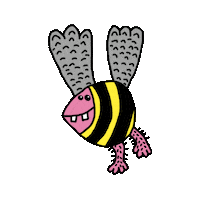 Fly Flying Sticker by Zootghost