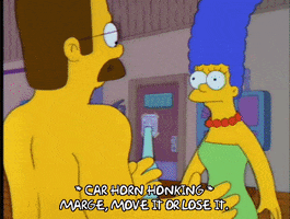 Move It Season 4 GIF by The Simpsons