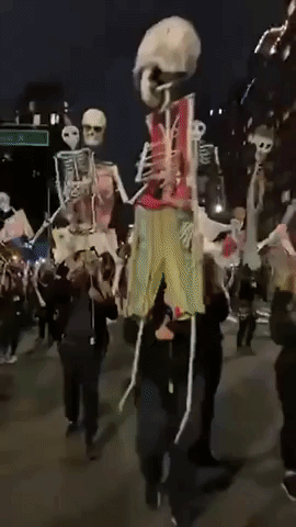 Village Halloween Parade Haunts New York