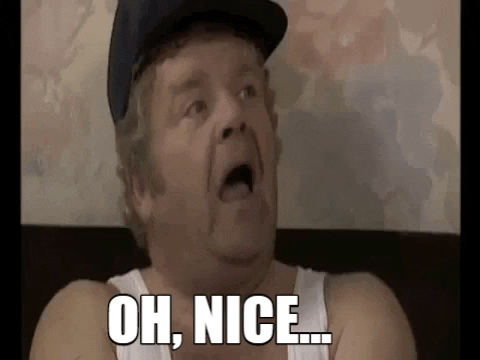38papagoid giphygifmaker oh nice hyacinth bucket onslow GIF