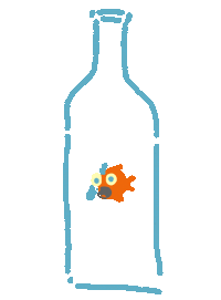 Drunk Water Sticker
