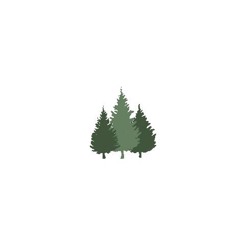 oladalek forest peaceful meditate oladalek Sticker