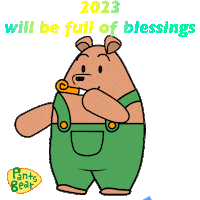 Celebrating New Year Sticker