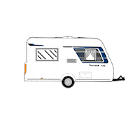 MarquisLeisure holiday staycation caravan antares Sticker