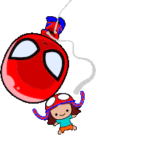Peter Parker Sticker Sticker by Sony Pictures Animation
