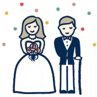 Bride Weddings Sticker by Polka Dot Wedding