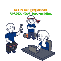 Learning Skills Sticker by ironbrij