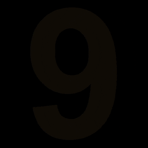 lorenaknnot giphygifmaker number 9 numero GIF