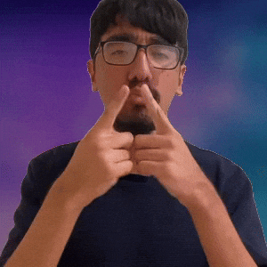 Finger kiss
