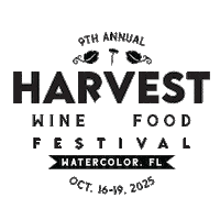 Harvest Sticker by Destin Charity Wine Auction Foundation