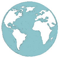 Sagray92 world planet globe sagray Sticker